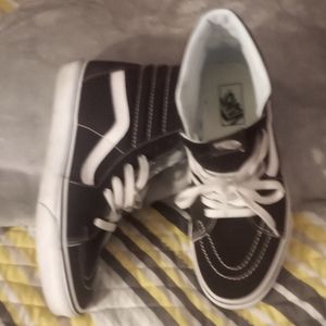 Chocolate brown Vans size 8 men women's 9 and 1/2